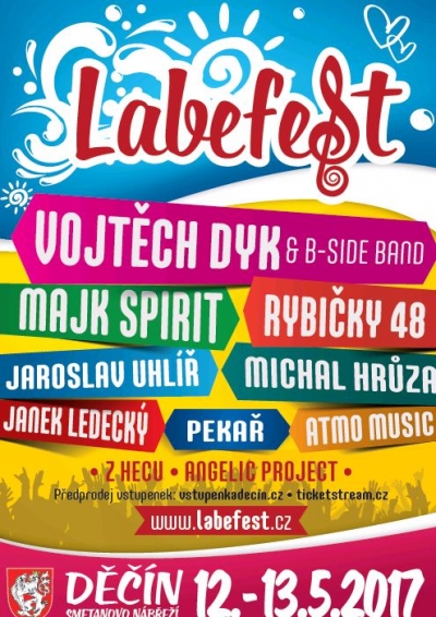 Hlavní hvězdou hudebního festivalu Labefest bude Vojta Dyk