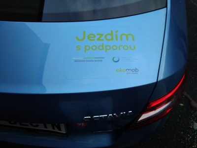 Děčín má nový ekologický automobil na CNG, získalo na něj dotaci