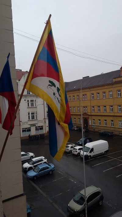Děčín se opět připojil ke kampani Vlajka pro Tibet
