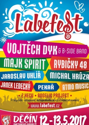 Hlavní hvězdou hudebního festivalu Labefest bude Vojta Dyk