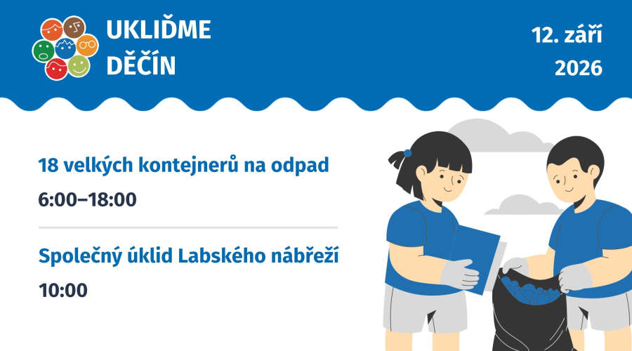 Ukliďme Děčín: Město chystá kontejnery i společný úklid Labského nábřeží