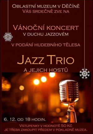 6.12. Vánoční koncert v duchu jazzovém