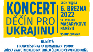 Koncert Děčín pro Ukrajinu se blíží