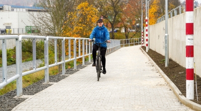 Nové propojení cyklostezek zvyšuje bezpečnost a komfort cyklistů