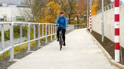 Nové propojení cyklostezek zvyšuje bezpečnost a komfort cyklistů