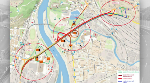 Nový most se kvůli rekonstrukci částečně uzavře od 7. března. Jak se bude jezdit?