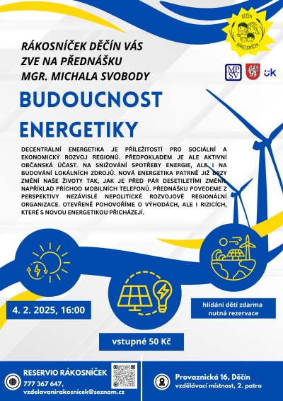 Přednáška o budoucnosti energetiky