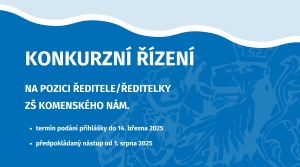 Ředitel/ředitelka Základní školy Děčín I, Komenského nám. 622/3, p. o.