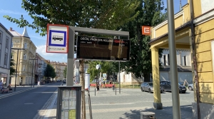 Vypnutí infopanelů na autobusových zastávkách