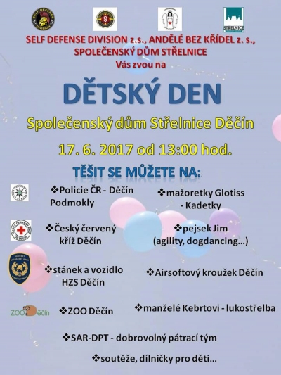 Dětský den na Střelnici 17.6. 2017