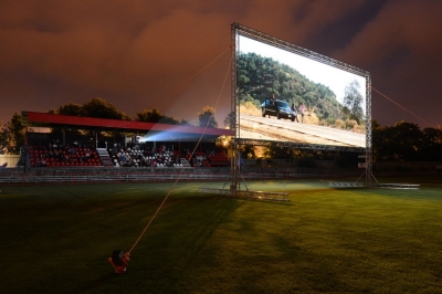 Letní kino Sněžník v Děčíně celé léto na hřišti Staré Město