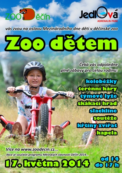 Zoo oslaví Den dětí již tuto sobotu!