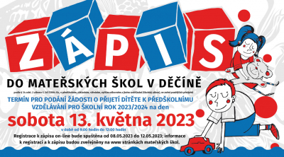 Zápisy do mateřských škol v Děčíně