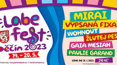 Mirai, Žlutý pes a další. Labefest nabídne letos další parádní zážitek