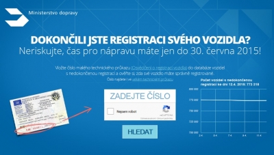 Nová aplikace pomůže při kontrole vozidel „ v převodu“