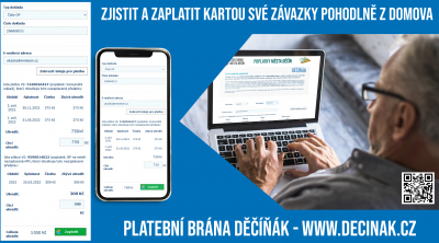 Upozornění na splatnost poplatku za komunální odpad