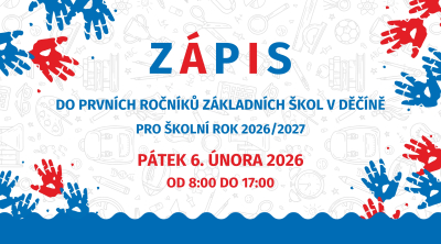 Zápisy dětí do prvních tříd pro školní rok 2026/2027