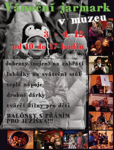 3. - 4. 12. Vánoční jarmark v muzeu