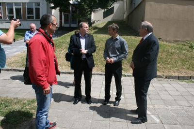 Základní školu v Boleticích navštívil ministr školství