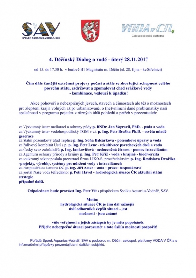 Dialog o vodě