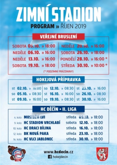 Zimní stadion má nový ceník