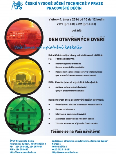 Den otevřených dveří na ČVUT