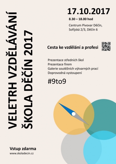 VELETRH ŠKOLA DĚČÍN 2017 – letos v dřívějším termínu
