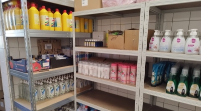 Výdejna potravinové pomoci se přestěhovala do Bynova