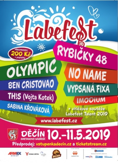 Tradiční ohňostroj a festival Labefest již tento víkend