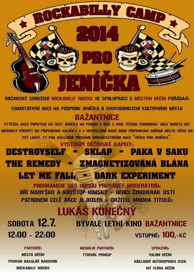 Koncert na Bažantnici pomůže malému Jeníčkovi
