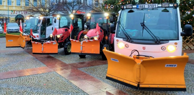Zimní údržba chodníků a vozovek v našem městě