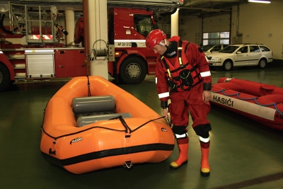Hasiči mají nový raft